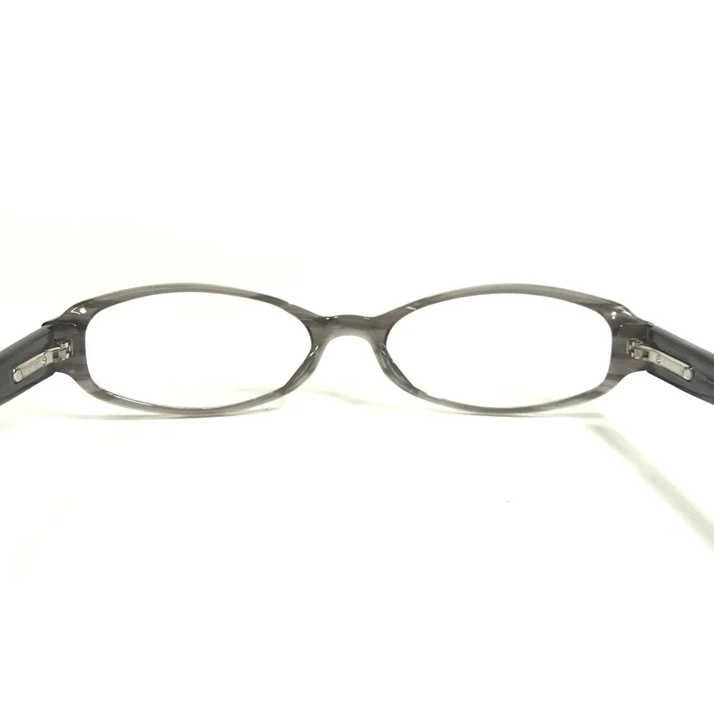 Ralph Lauren Eyeglasses Frames RL1387 EE2 Clear Horn Gray Oval 50-18-135